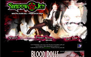 Shadow Jen in all her gothic beauty